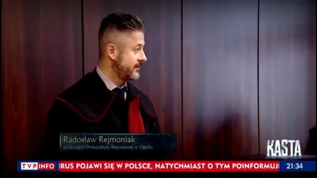 Radosław Rejmoniak z prokuratury w Opolu domaga się 20 lat więzienia za oszustwo.